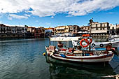 The Venetian inner harbour, the most attractive part of Rthimon waterfront. 